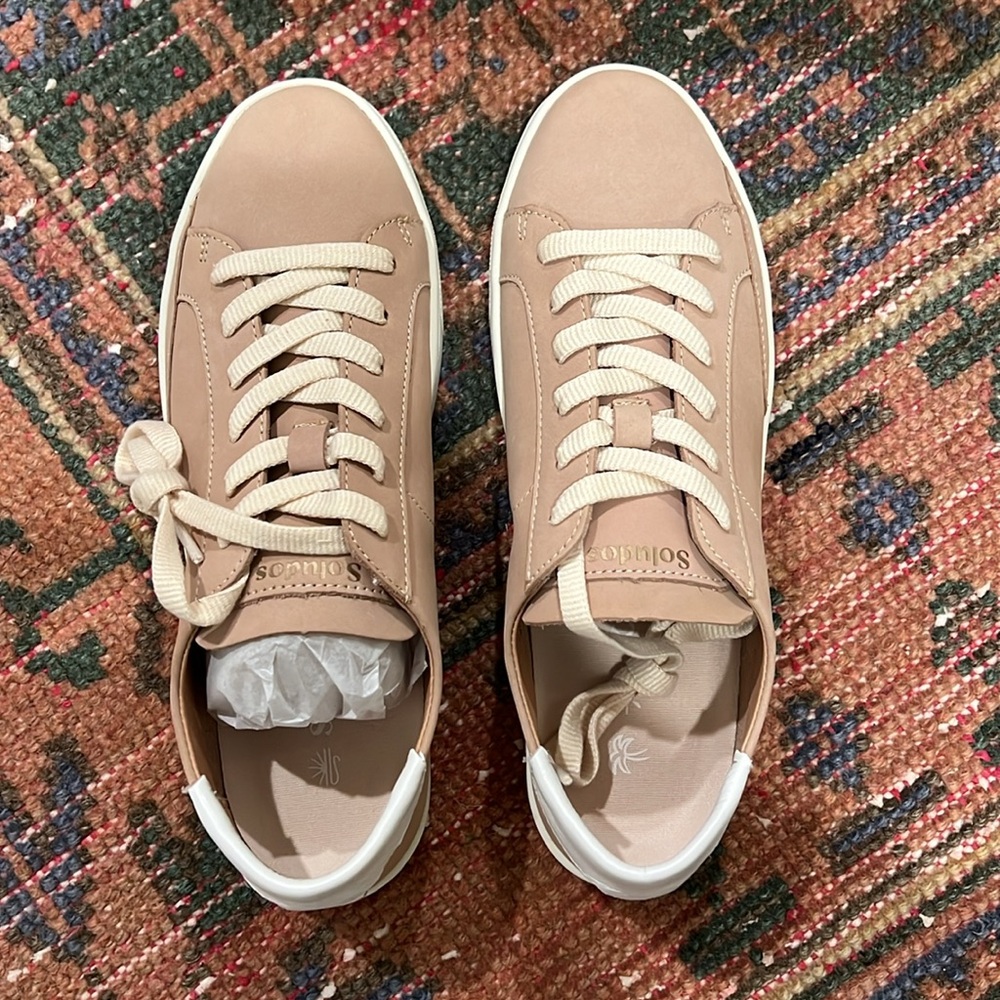 Soludos - The Original Ibiza - Suede - Champagne - BRAND NEW